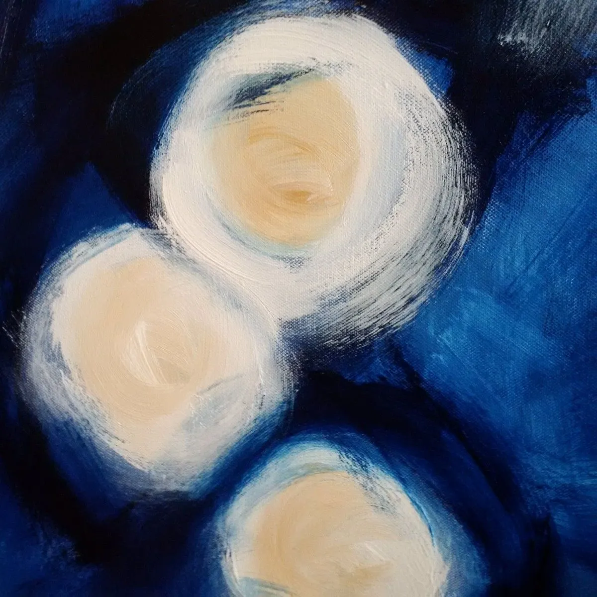 Seven Circles no 2, artwork by Monique J Dufour