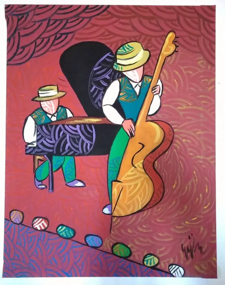 Jazz band, œuvre de Gerardo La Porta