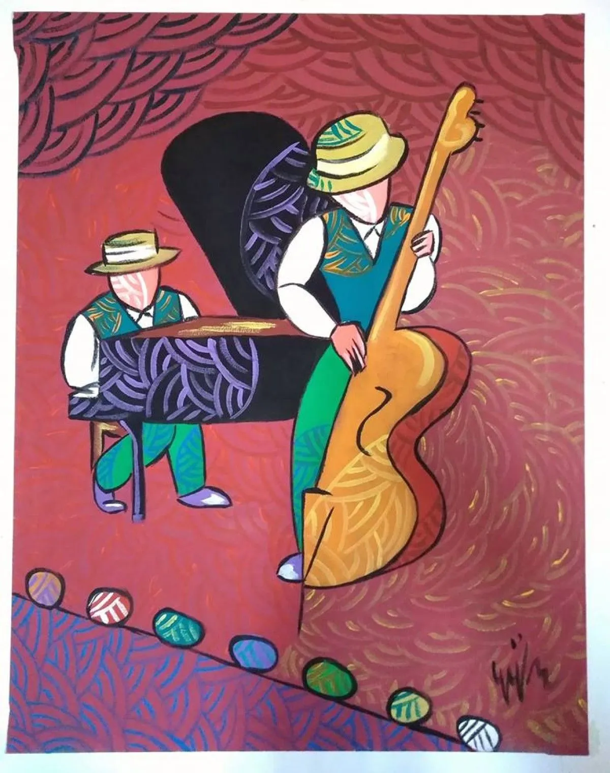 Jazz band, œuvre de Gerardo La Porta