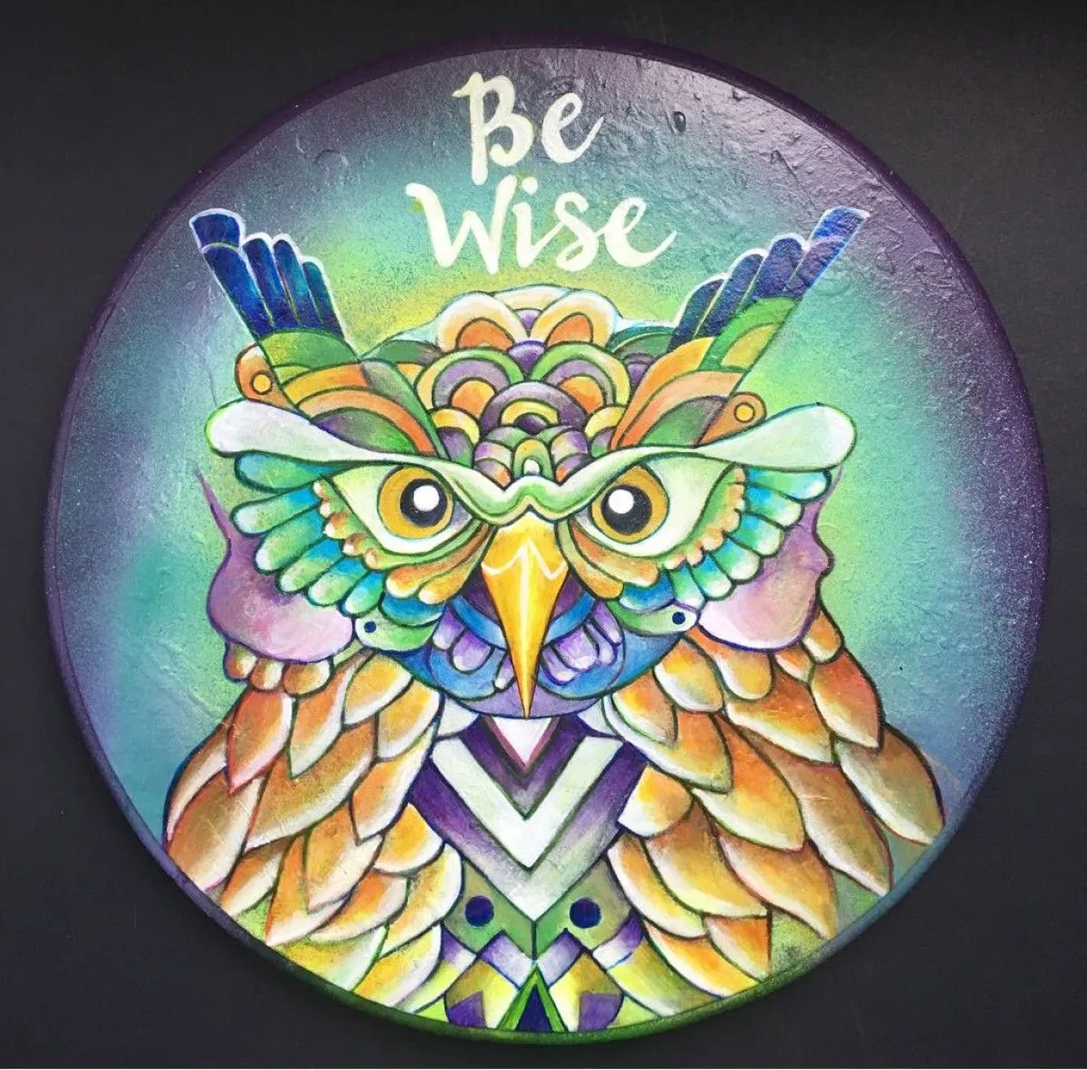 Be Wise, œuvre de Karina Granados