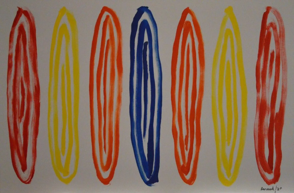Composition 20-3, artwork by Marcel Renaud