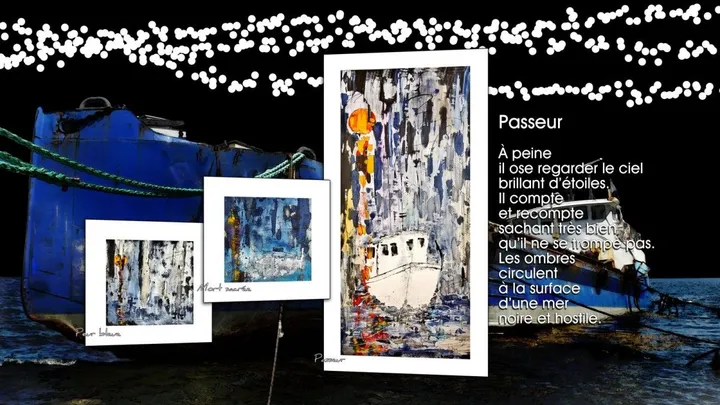 Passeur, œuvre de Lise Tanguay