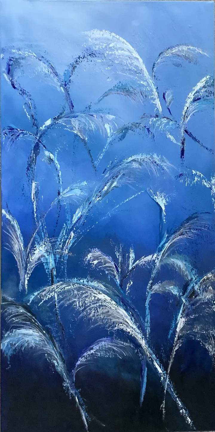 239- La valse des plumes, artwork by Lynda Hamel