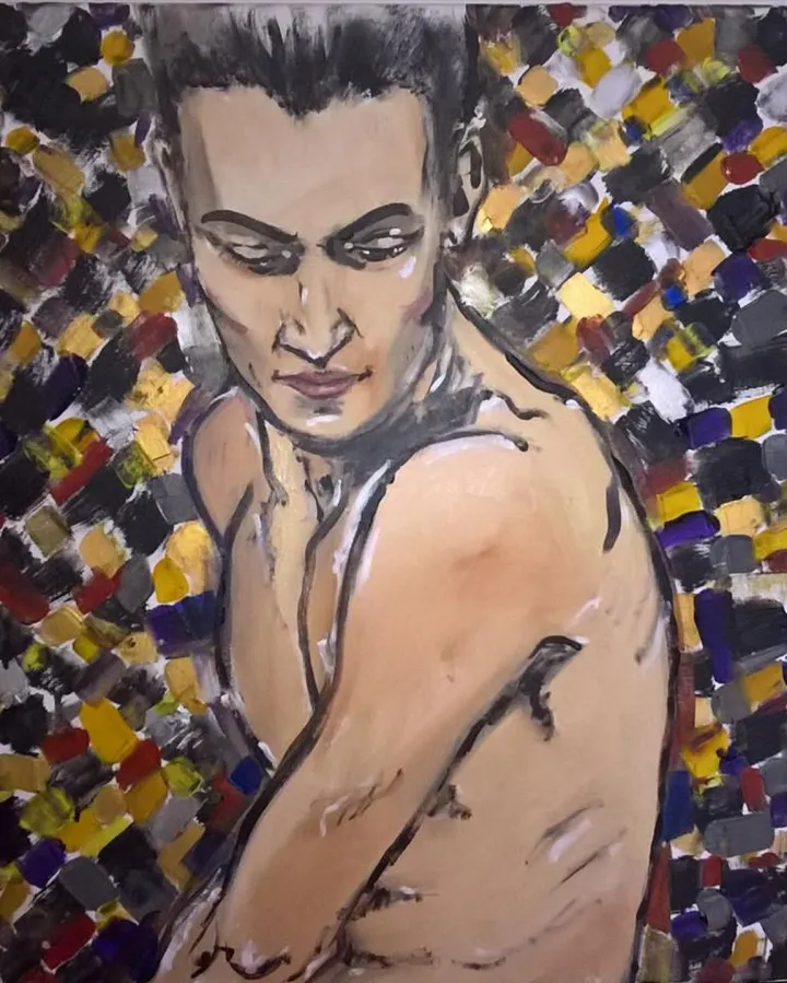 Young and beautiful, artwork by Eric James DUHAN