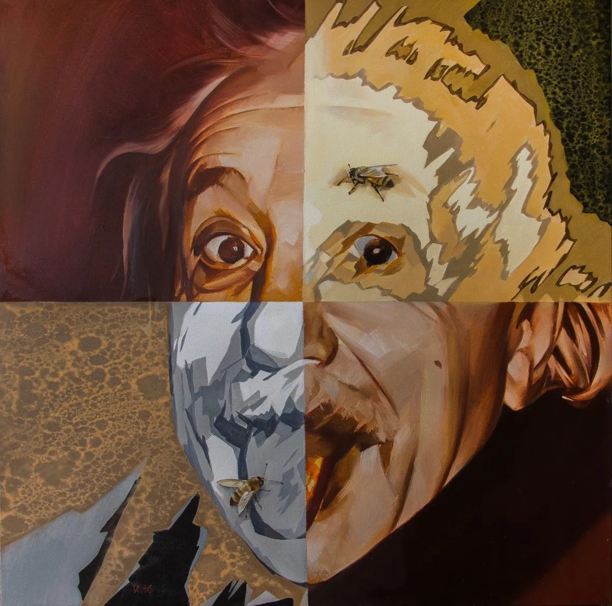 Introduction.His bees. (2016), œuvre de Vasyl Khodakivskyi