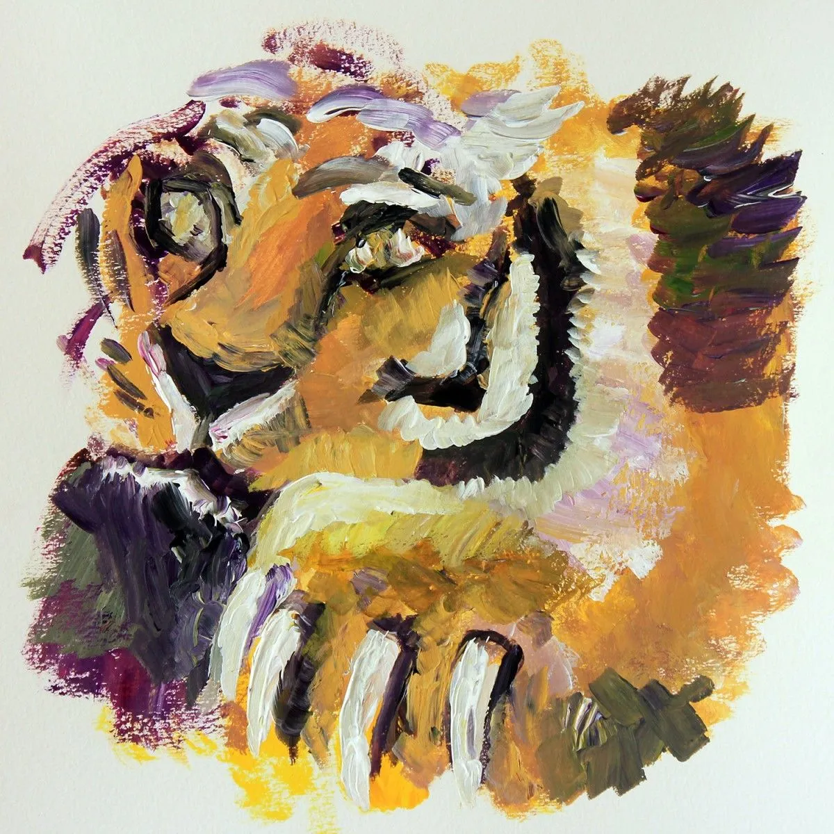 LE TIGRE - TIGER, œuvre de Jean Bessat