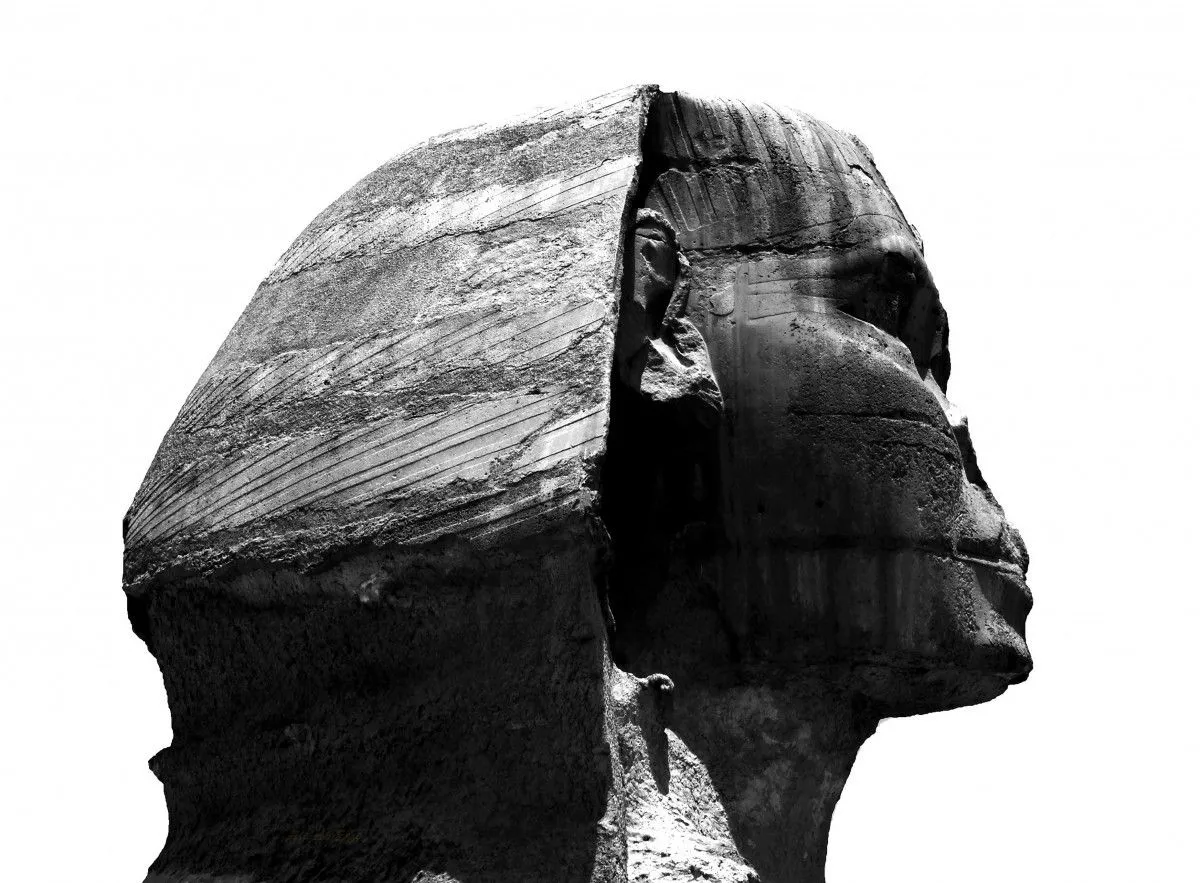 Great Sphinx of Giza, artwork by Ali AlEzzi