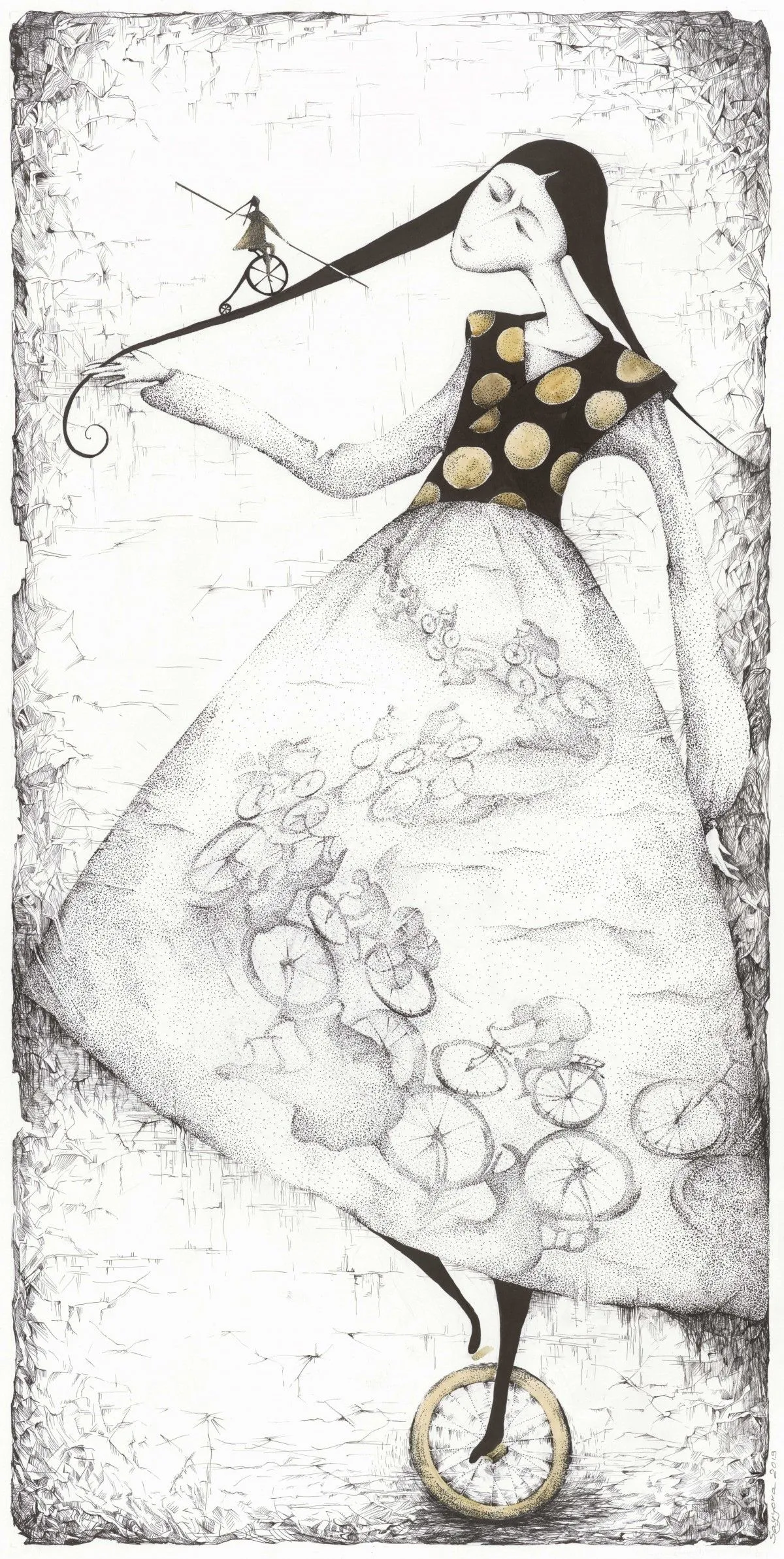 Tour de vie, œuvre de QGallery Berlin