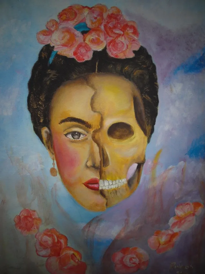 The suffering of Frida, artwork by Margold Reina