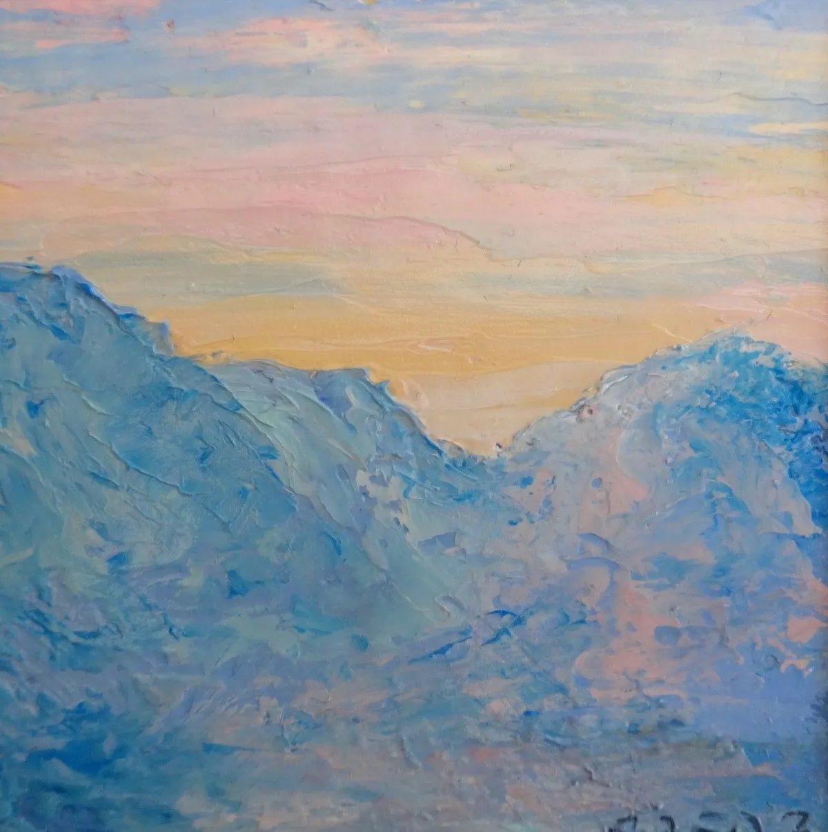 Winter Sunrise, œuvre de fred wilson 3