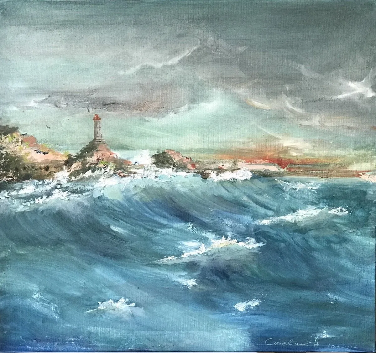 Storm, œuvre de Nevena Stevanic Popovic