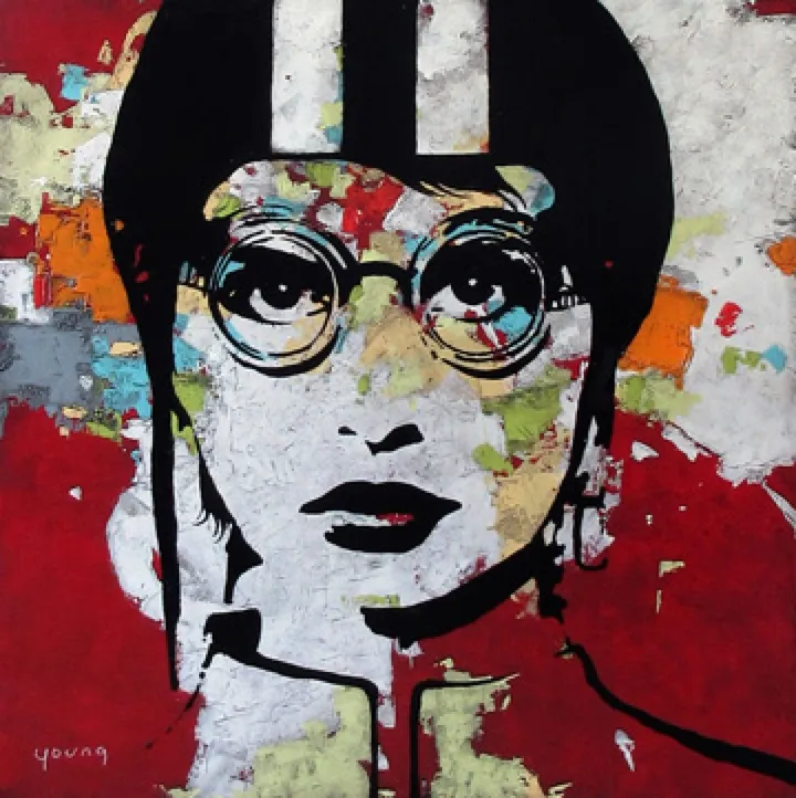 Scooter girl, œuvre de Steve Young