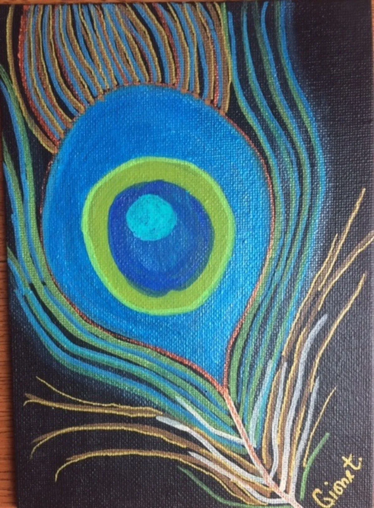 ?, artwork by Muriel Gionet