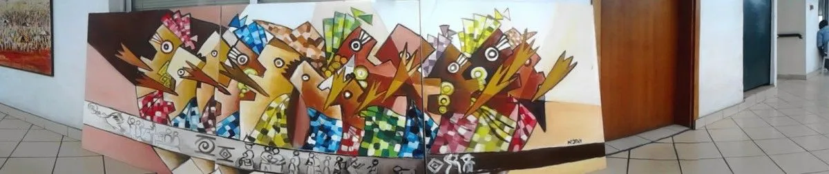 regard commun, artwork by STANISLAS N'GUESSAN