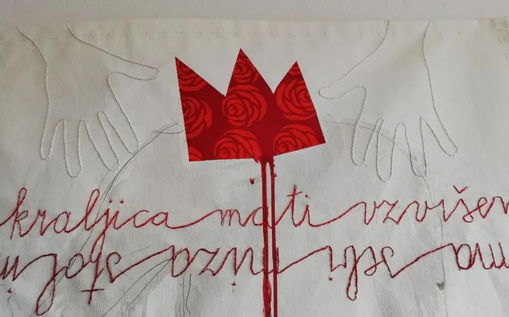 * The Queen *, œuvre de Mojca Senegacnik