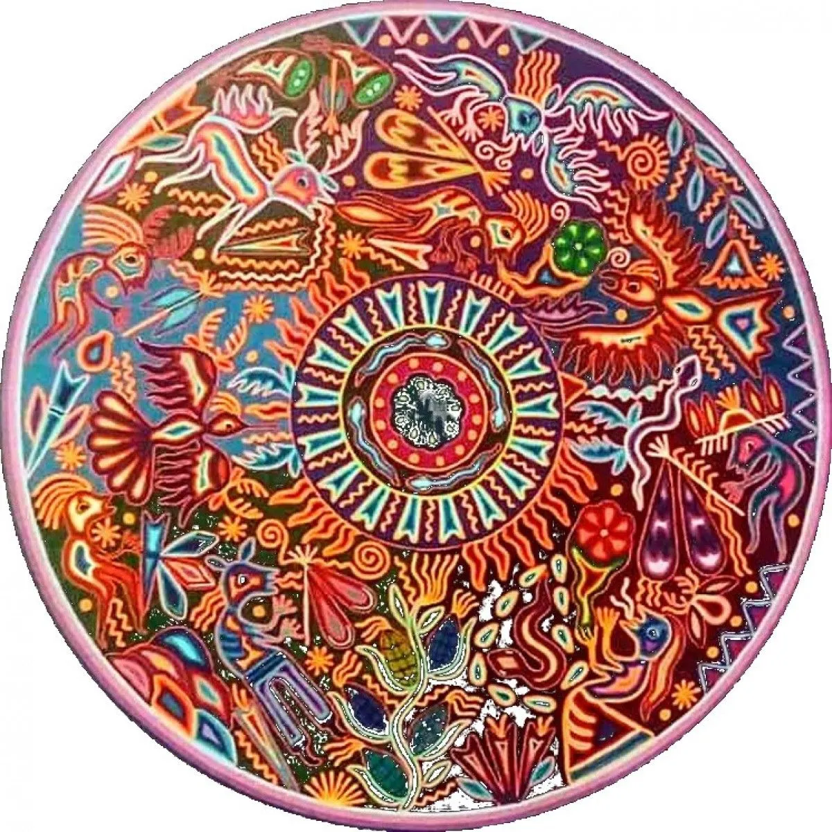 L'arrivée de la pluie, artwork by Galerie Creations Tropicales