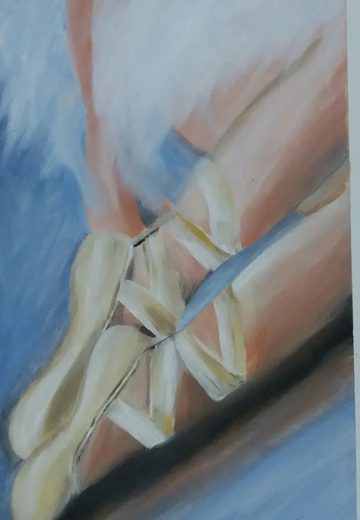 Ballet Dancer, artwork by Elsie Brummer
