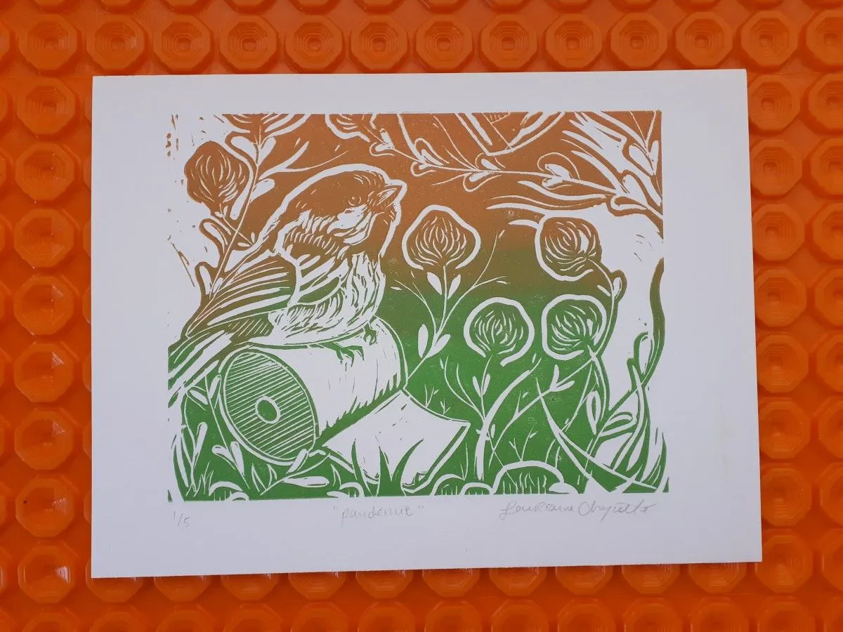 Pandémie, œuvre de Laurianne Choquette