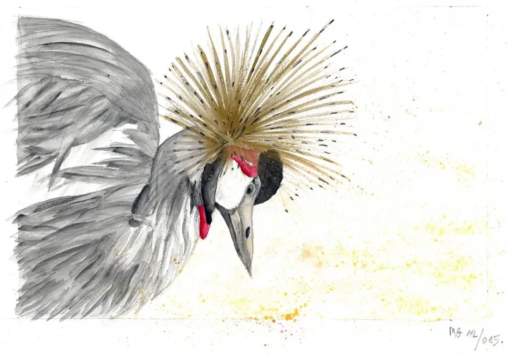 Crane, artwork by Goran Martinovic