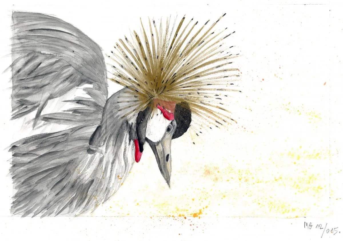 Crane, artwork by Goran Martinovic
