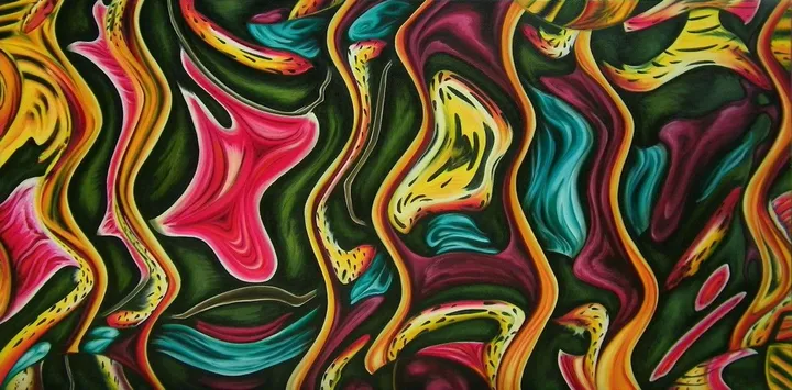 Mystic Garden, œuvre de Evie Zimmer