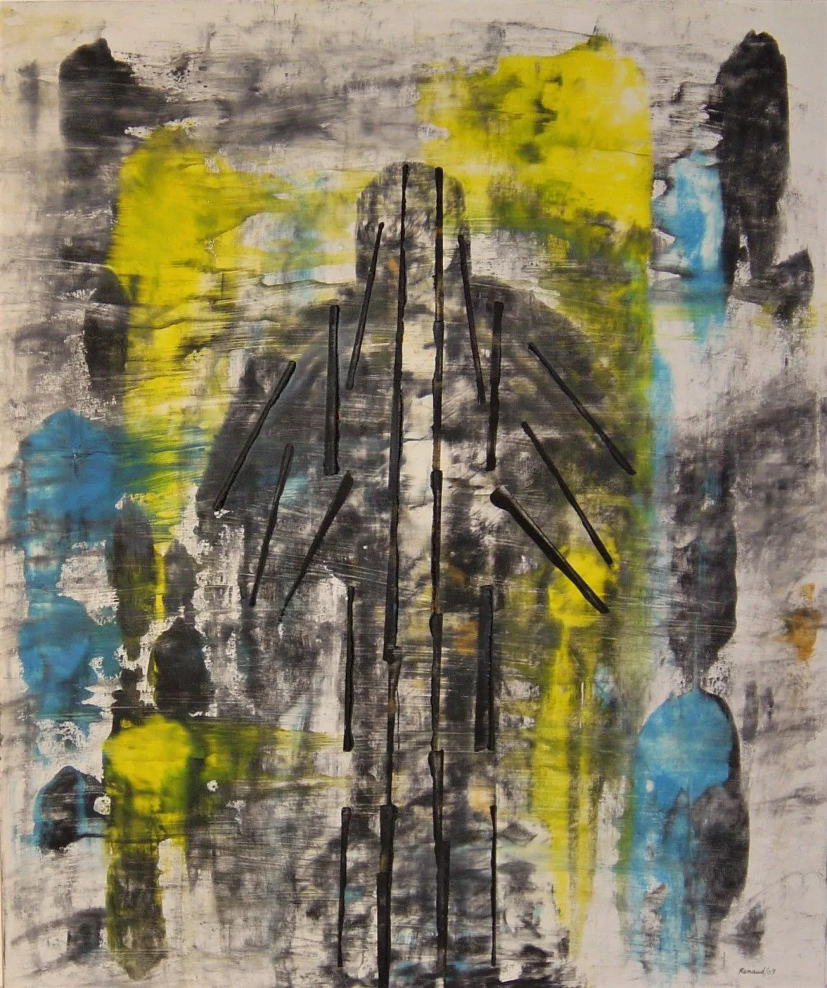 Composition 09-19, artwork by Marcel Renaud