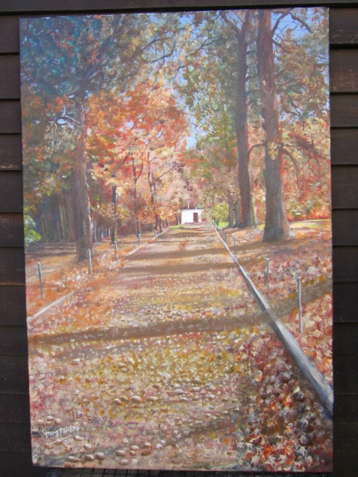 Autumn leaves, œuvre de doug phillips