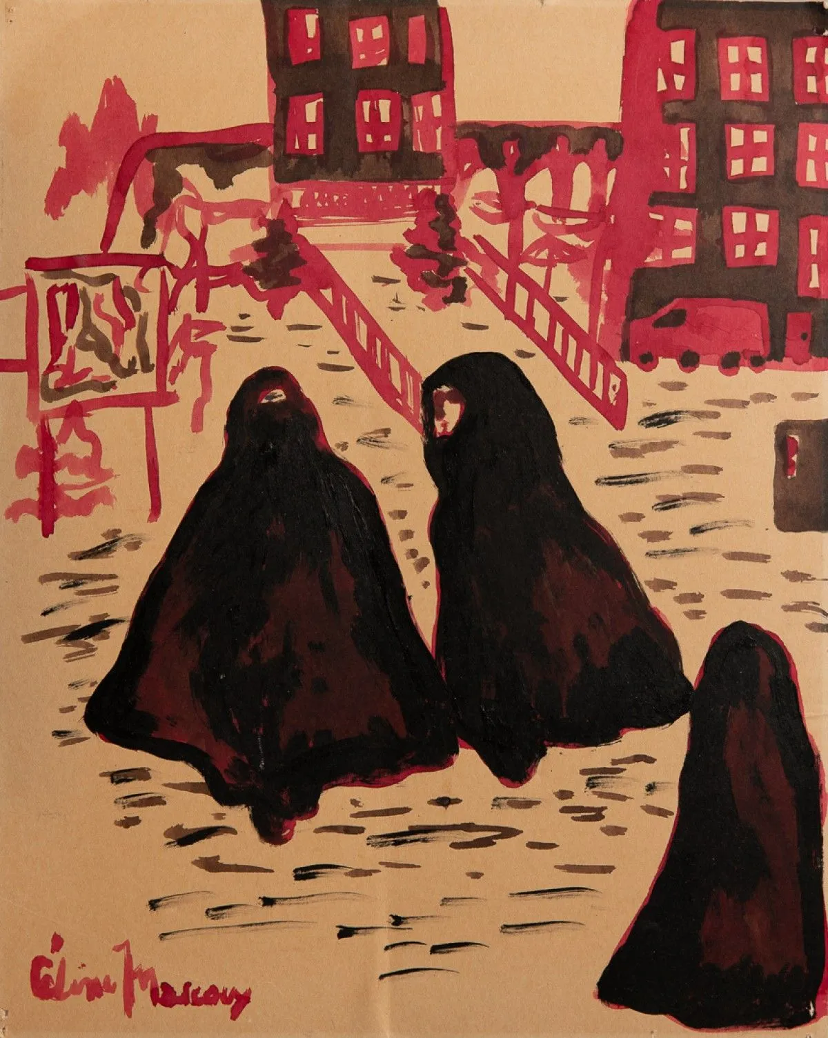 Marrakech, artwork by Céline Marcoux