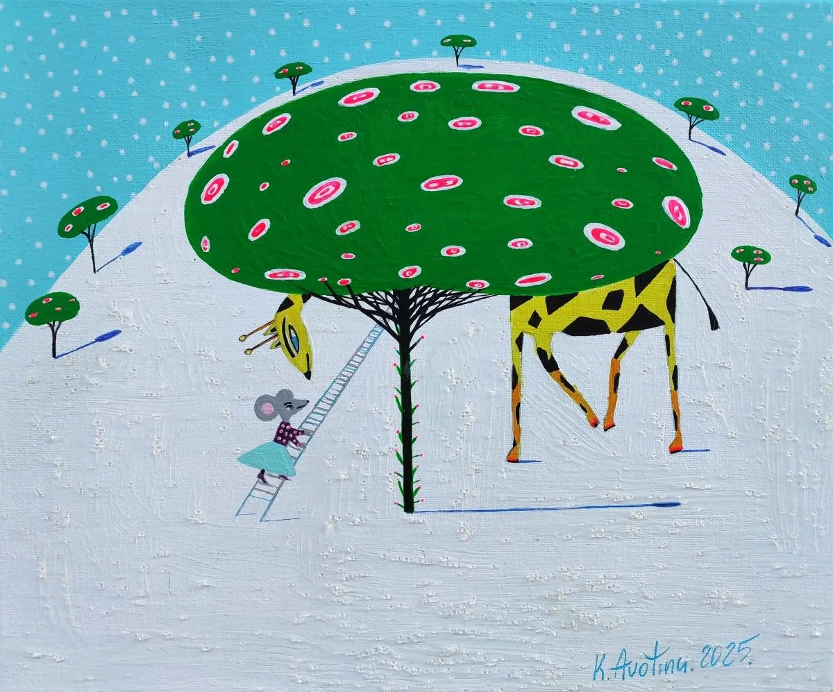 One Step At A Time, Alice, œuvre de Katrina Avotina