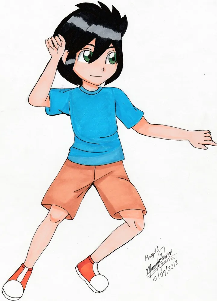 Kante first design OC, artwork by Margold Reina