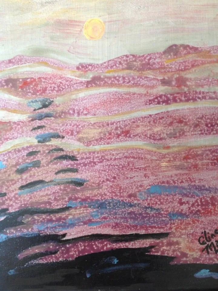 La marche du désert, œuvre de Céline Marcoux