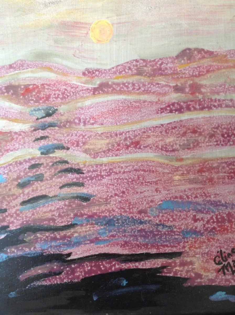 La marche du désert, artwork by Céline Marcoux