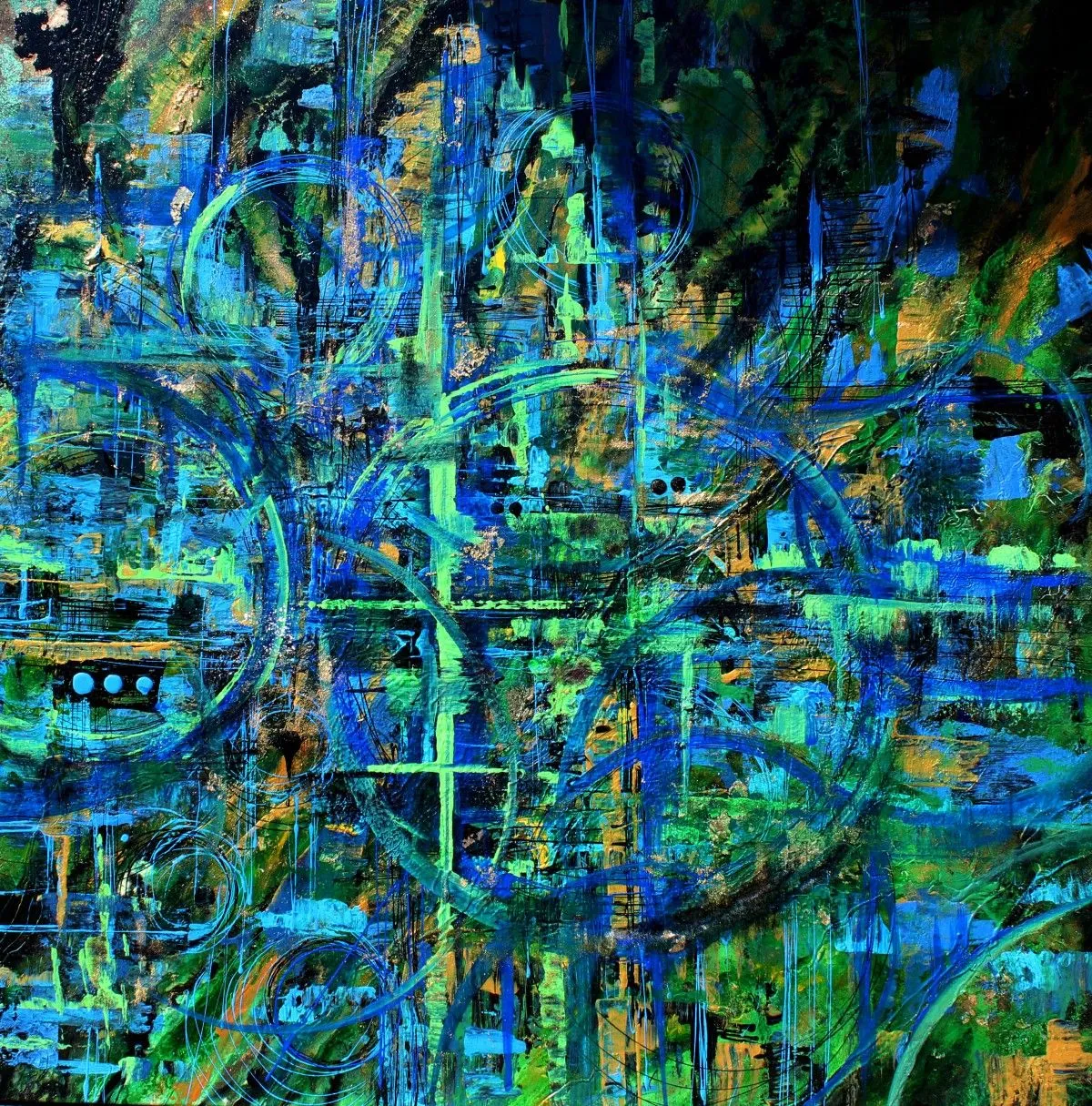 Green Gears, œuvre de Khrystyna Kozyuk