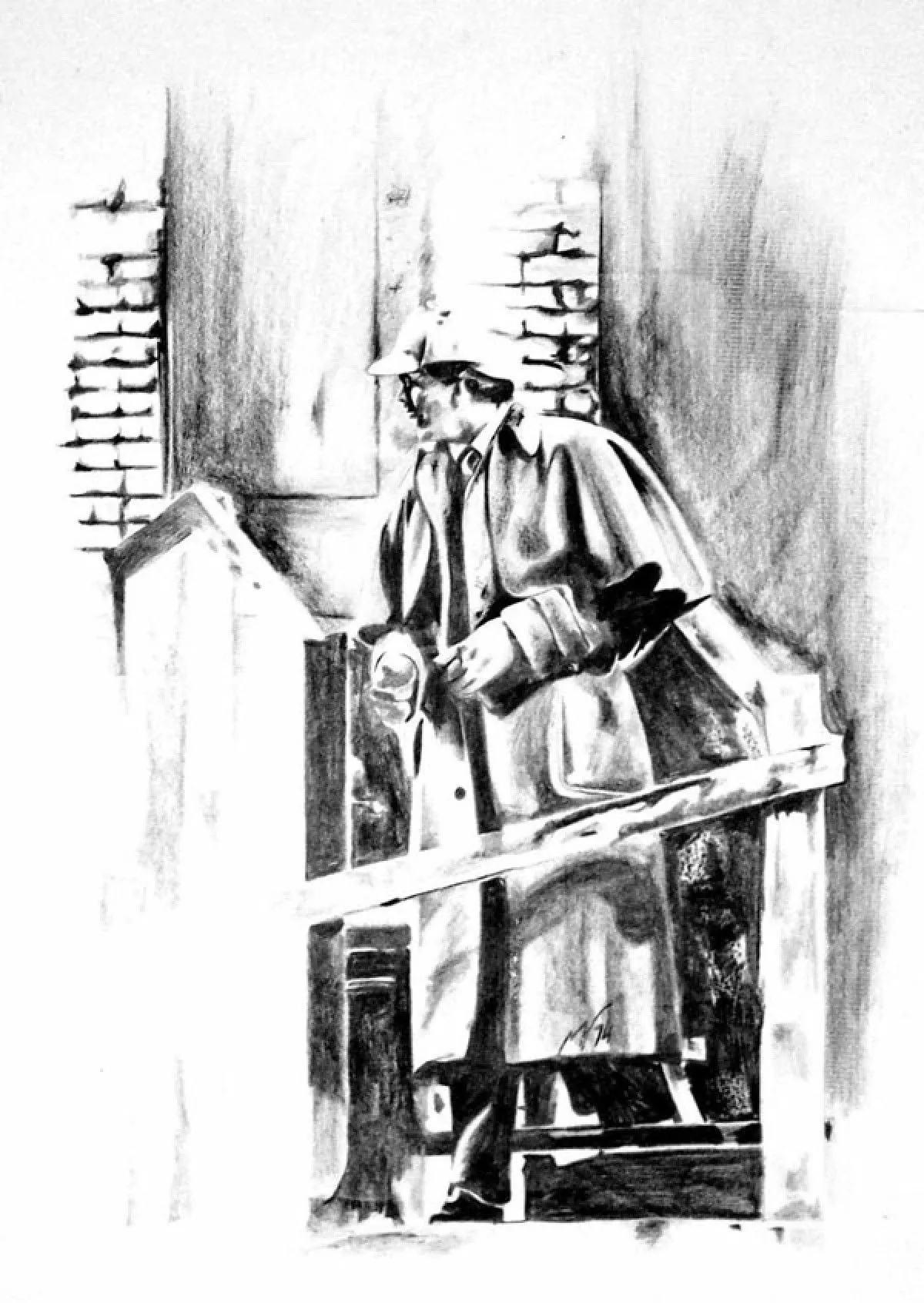 Sherlock Holmes, artwork by Farid Mahiedine