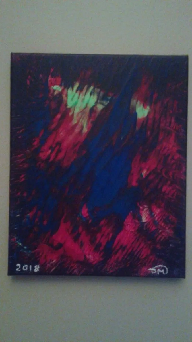 AUX PORTES DE L`ENFER, œuvre de Catherine ROUCOU