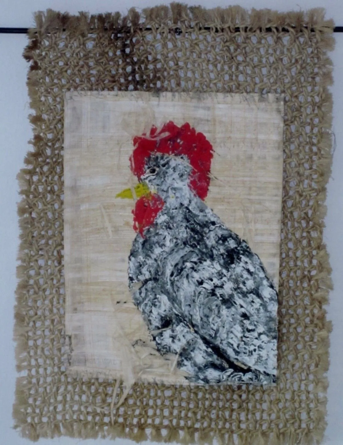 Chicken Head Benkli, œuvre de Fran Kusters