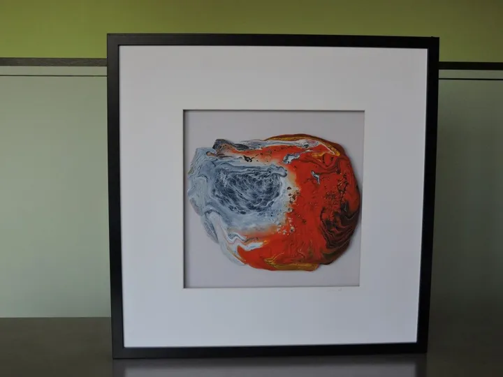 "Météore", artwork by Rita Vandenherrewegen