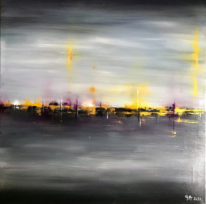 Horizon, œuvre de Françoise AUGUSTINE
