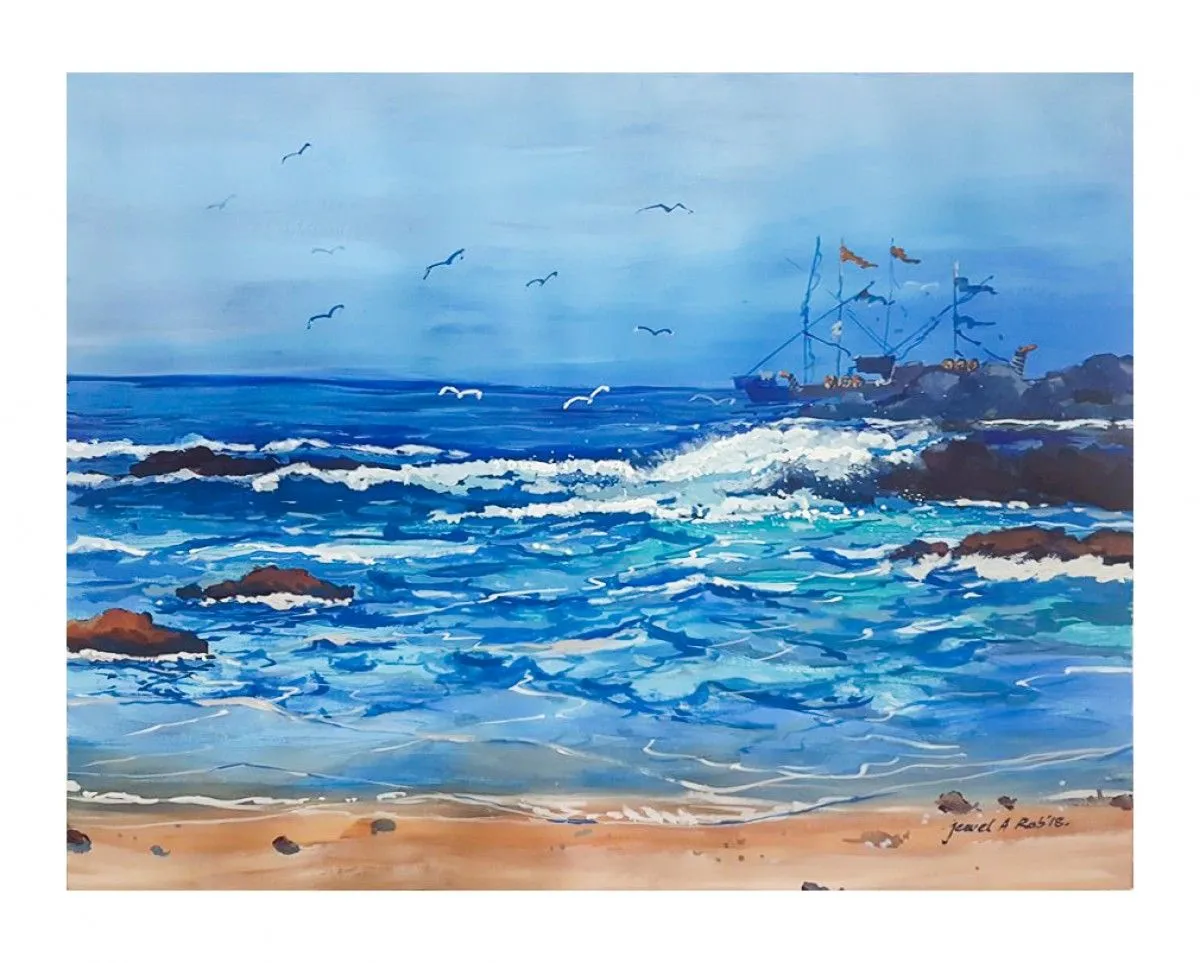 Sea Shore, œuvre de Jewel A Rob
