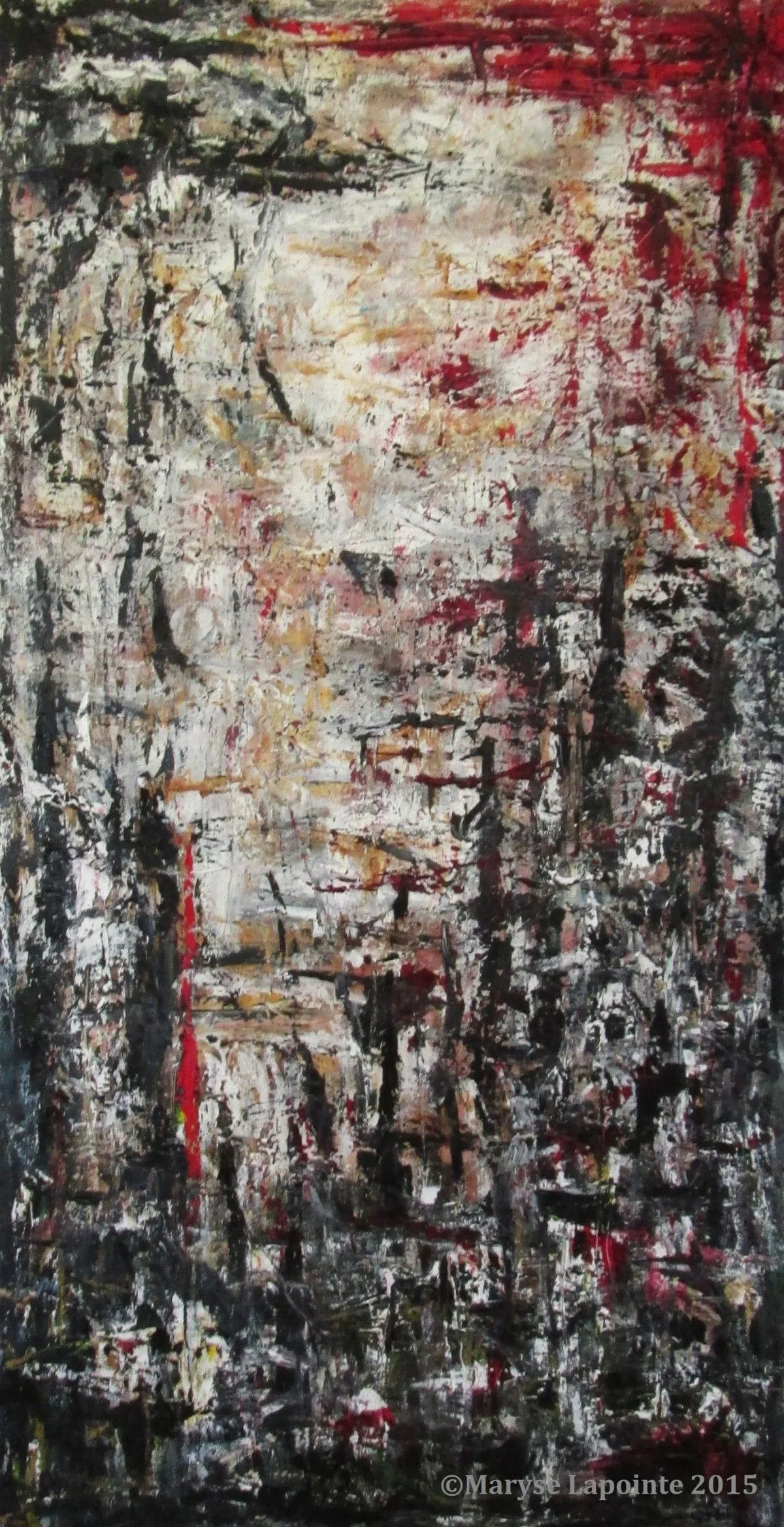 Cendres / Ashes, œuvre de Maryse Lapointe