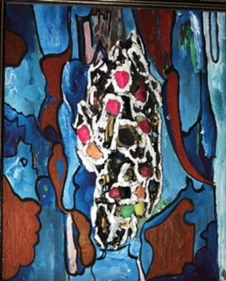 Chakra, œuvre de Achraf Rachek