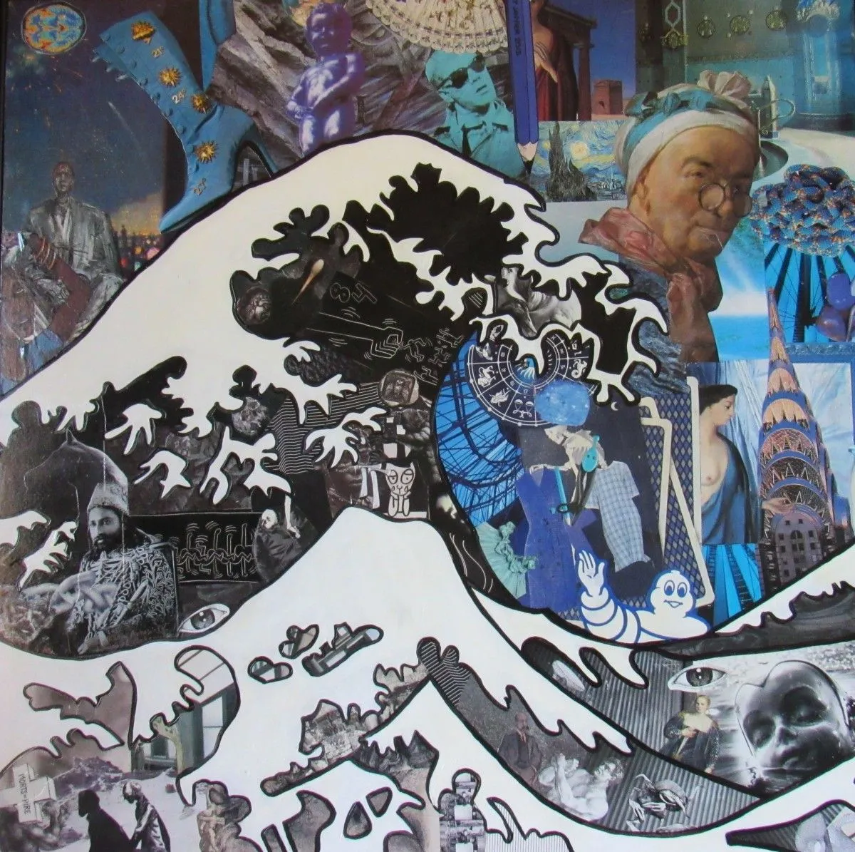 La vague, artwork by Cécile Boceno