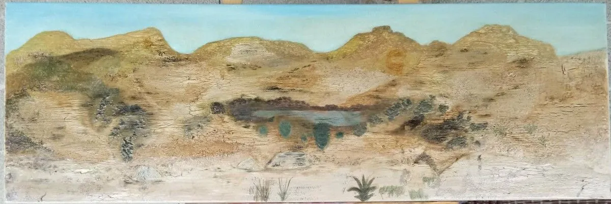 Là-bas 4, œuvre de Viviane RINCK