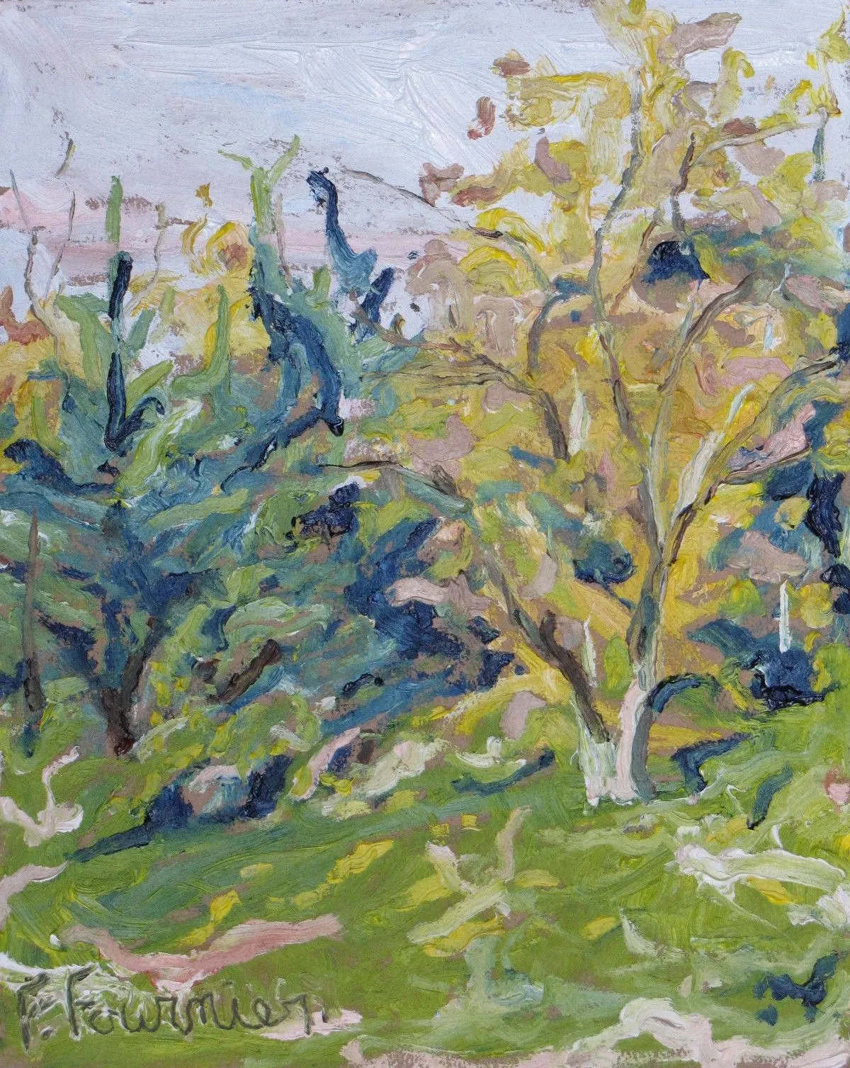 Fall foliage, œuvre de Francois Fournier