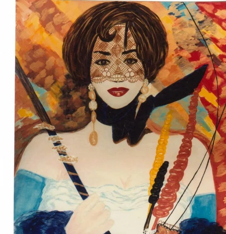 Fête à Venise, artwork by marie momelat