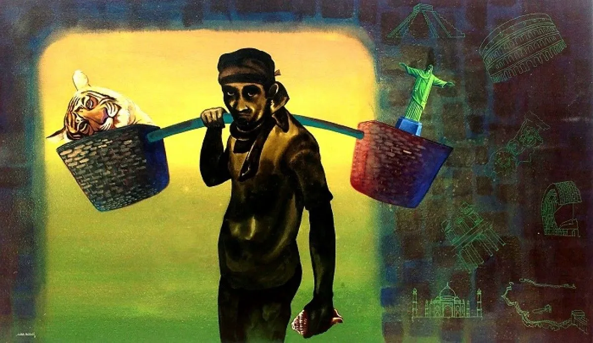 Untiled, œuvre de Satish Multhalli
