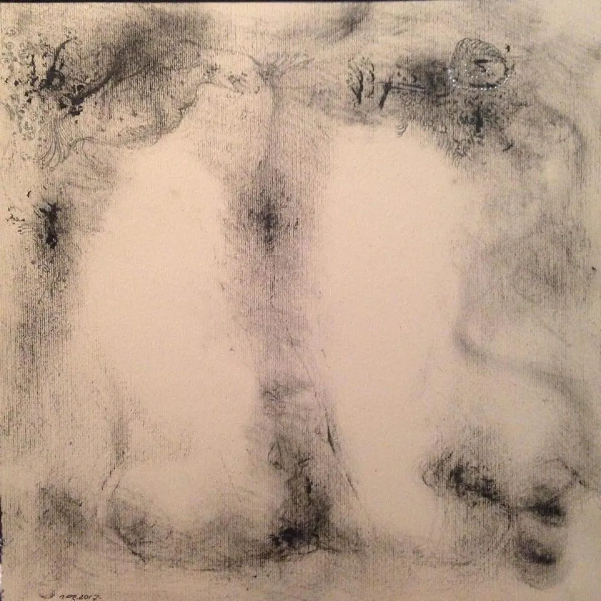 "Inglind & Keya", œuvre de Iliko Popkhadze
