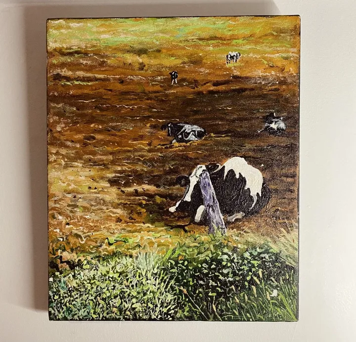 Sieste à Matane, artwork by Denis Roucau