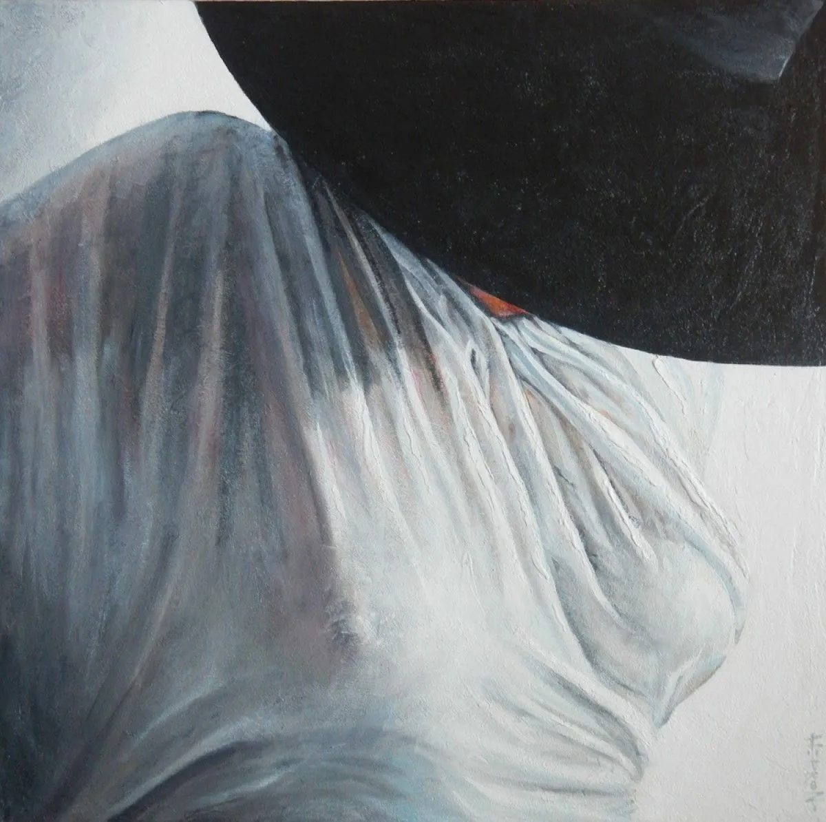 Woman in a Black Hat, œuvre de Shaun Herron