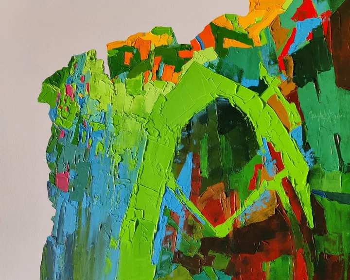 Mystery of God 9, œuvre de Abhishek Kumar